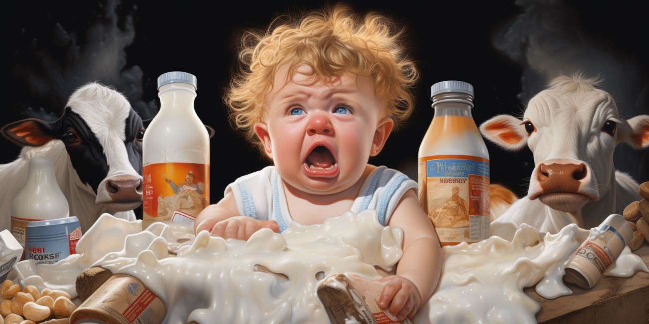 Uczulenie na białko mleka krowiego u niemowląt objawy